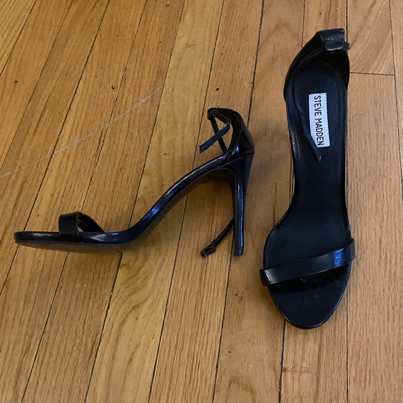 Steve Madden Stecy Black Heels - Picture 3 of 4